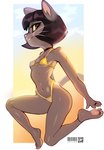 Rating: s
ID: 5561320
Date: 2025-05-10 00:36:12 -0400
Status: active
Score: 109
2025 anthro bikini bob_cut breasts brown_body brown_fur clothed clothing conditional_dnp digital_drawing_(artwork) digital_media_(artwork) domestic_cat eyebrow_through_hair eyebrows feet felid feline felis female fur gold_bikini golden_clothes golden_week hair happy hi_res ivy_pepper lackadaisy looking_at_viewer mammal navel pawpads paws ring simple_background small_breasts smile solo swimwear tail thick_thighs translucent translucent_hair two-piece_swimsuit under_boob whiskers wide_hips yellow_sclera zoyler post #5561320