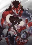 Rating: s
ID: 5301975
Date: 2025-01-11 21:59:20 -0500
Status: active
Score: 35
absurd_res canid canine canis ear_piercing hi_res kuji0419 lee_(zark) male mammal muscular muscular_male mythological_canine mythological_creature mythology nipple_piercing nipples pecs piercing red_body red_eyes scar solo warrior werecanid werecanine werecreature werewolf wolf post #5301975