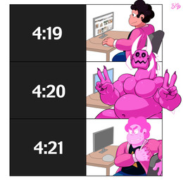 Rating: s
ID: 2734673
Date: 2021-05-11 03:04:43 -0400
Status: active
Score: 142
absurd_res alien anthro belly black_clothing black_hair black_shirt black_topwear bobthetanuki bottomwear cartoon_network chair clothing corrupted_gem curly_hair diamond_(gem_species) electronics furniture gem_(species) gesture hair hand_gesture hi_res horn human jacket male mammal meme monitor monster_steven muscular muscular_anthro muscular_male navel overweight overweight_anthro overweight_male pants pecs pink_body pink_clothing pink_jacket pink_topwear shirt sitting solo steven_quartz_universe steven_universe topwear unnatural_colors v_sign post #2734673
