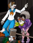 Rating: s
ID: 51385
Date: 2009-11-29 23:34:20 -0500
Status: active
Score: 11
70s_clothing amber_williams anthro ascot banhammer bent_over canid canine canis clothed clothing countershading daphne_blake female fox fred_jones gesture green_eyes group hammer hand_gesture hanna-barbera looking_away male male/female mammal maul musical_note musical_symbol open_mouth parody pointing raised_tail sage_freehaven scooby-doo_(series) sechs_fuckheaven shocked symbol tail tools wolf post #51385