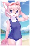 Rating: s
ID: 5121864
Date: 2024-10-17 17:05:21 -0400
Status: active
Score: 104
5_fingers accessory anthro black_nose canid canine canopus335 clothing detailed_background female fingers fur hair_accessory hairband hand_behind_head hand_on_tail hi_res kemono looking_at_viewer mammal momotaro_(giridechoco) one-piece_swimsuit pink_body pink_fur purple_eyes school_swimsuit smile solo swimwear tail tongue white_body white_fur young post #5121864