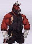 Rating: s
ID: 5528951
Date: 2025-04-25 06:29:14 -0400
Status: active
Score: 7
2024 allmand52 angry anthro arm_hair arm_wraps barazoku beard belt biceps black_clothing black_hair black_shirt black_tank_top black_topwear body_hair bottomwear canid canine canis chest_hair chin_piercing clothing deltoids eyebrow_piercing facial_hair facial_piercing fist forearm_hair forearm_muscles forearms front_view frown grey_hair greying_hair hair hairy hi_res horn horn_jewelry horn_ring hybrid jewelry looking_at_viewer male mammal manly mature_male muscle_shirt muscular muscular_arms mustache nipple_piercing nipples nose_piercing nose_ring obliques pants pecs piercing ring_(jewelry) ring_piercing scowl shirt shoulder_hair simple_background skull_jewelry solo standing tank_top topwear triceps white_background wolf wraps post #5528951
