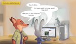 Rating: s
ID: 2913295
Date: 2021-09-05 15:28:39 -0400
Status: active
Score: 38
2016 anthro apple_logo behind_glass canid canine carrot carrot_pen carrot_themed_object clothing computer conjoined_speech_bubble dialogue digital_media_(artwork) disney duo_focus electronics english_text facebook female food food_themed_object fox fur glass green_eyes grey_body grey_fur group hi_res humor internet judy_hopps lagomorph leporid logo long_ears male mammal mi3kka monitor name_drop name_in_dialogue nick_wilde nickname number orange_body orange_fur paheal pen plant police police_uniform rabbit red_fox screen size_difference smug speech_bubble star star_between_text star_polygon text text_box text_with_star themed_object true_fox uniform url vegetable vegetable_themed_object website writing_utensil zootopia post #2913295