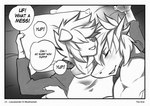 Rating: s
ID: 3211475
Date: 2022-03-07 05:02:54 -0500
Status: active
Score: 159
after_sex anthro bed bedding biceps canid canine canis claws comic cuddling dialogue digital_media_(artwork) domestic_dog duo english_text eyes_closed female female/female film_grain finger_claws fish floppy_ears frori furniture grey_background hair head_on_pillow head_on_shoulder holding_partner lotusgarden mammal marine messy_hair monochrome nika_sharkeh obstructed_eyes pillow shark short_hair simple_background size_difference slight_smile tender text post #3211475