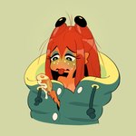 Rating: s
ID: 3502290
Date: 2022-08-12 15:21:50 -0400
Status: active
Score: 13
1:1 2022 anthro arthropod big_breasts breasts bumqbumq cleavage clothed clothing corndog crustacean decapod disgust female food hair hermione_(kyu-bum_lee) hermit_crab hi_res kyu-bum_lee long_hair malacostracan marine mayonnaise orange_body orange_hair simple_background sleeping_bag solo tongue tongue_out post #3502290