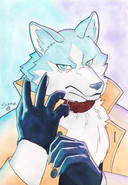 Rating: s
ID: 5536537
Date: 2025-04-28 16:32:17 -0400
Status: active
Score: 14
5_fingers absurd_res anthro blue_body blue_eyes blue_fur brand_new_animal canid canine canis clothing coat collar fingers fluffy front_view fur gloves handwear hi_res looking_at_viewer male mammal painting_(artwork) putting_on_gloves shirou_ogami solo some_(someone) standing stare studio_trigger topwear watercolor_(artwork) white_body white_fur wolf post #5536537