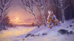 Rating: s
ID: 3655573
Date: 2022-10-28 15:56:13 -0400
Status: active
Score: 17
16:9 2018 4_toes 5_fingers anthro arm_tuft black_nose canid canine canis cheek_tuft dated detailed_background elbow_tuft facial_tuft feet fingers front_view fur glistening glistening_eyes gun head_tuft holding_sniper_rifle kneeling l96 male mammal mouth_closed mylafox nude on_one_knee orange_body orange_eyes orange_fur outside plant ranged_weapon rifle rock shoulder_tuft signature sniper_rifle snout snow solo sunset three-quarter_view toes tree tuft weapon white_body white_fur widescreen wishbone_mouth wolf post #3655573
