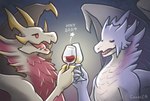 Rating: s
ID: 5525695
Date: 2025-04-23 20:35:48 -0400
Status: active
Score: 35
alcohol ambiguous_gender beverage blue_body blue_scales canes-cm capcom champagne champagne_glass chinese_zodiac container cup drinking_glass duo elder_dragon eyes_closed feral frill_(anatomy) glass glass_container glass_cup holidays horn malzeno monster_hunter new_year new_year_2024 open_mouth qurio red_eyes romantic romantic_ambiance romantic_couple scales sharp_teeth teeth toasting tongue_showing velkhana white_body white_scales wine wine_glass year_of_the_dragon post #5525695