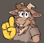 Rating: s
ID: 5454586
Date: 2025-03-24 21:21:07 -0400
Status: active
Score: 9
anthro black_eyes brown_background brown_body brown_fur brown_hair buckteeth clothing eyewear facial_hair fur gary_(tinydeerguy) glasses goatee grey_clothing grey_shirt grey_t-shirt grey_topwear hair horn male markings mushketeery open_mouth open_smile shirt simple_background smile solo spots spotted_markings t-shirt teeth topwear post #5454586