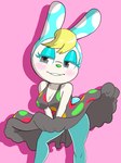 Rating: s
ID: 3864619
Date: 2023-02-10 08:05:26 -0500
Status: active
Score: 19
animal_crossing anthro bedroom_eyes black_clothing black_dress blonde_hair breasts cleavage clothed clothing dress female francine_(animal_crossing) hair hi_res lagomorph leporid mammal marilyn_monroe narrowed_eyes nintendo nojimmyplz polka_dot_dress polka_dots portrait rabbit raised_clothing raised_dress seductive solo standing the_seven_year_itch three-quarter_portrait white_body wind_lift post #3864619