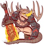 Rating: s
ID: 3952235
Date: 2023-03-25 12:39:06 -0400
Status: active
Score: 11
1:1 2022 absurd_res accessory armor armwear athletic athletic_male back_wings bared_teeth belly belly_markings belt bone_wings bottomless breath_powers broken_sword brown_body brown_fur brown_hair brown_hooves chain chain_accessory chest_markings chest_wraps clothed clothing couter crouching demon demonic digital_drawing_(artwork) digital_media_(artwork) elemental_manipulation fangs featureless_crotch fire fire_breathing fire_manipulation flaming_sword full-length_portrait fur gauntlets gloves grey_horn grey_tail hair hairy_legs hand_on_ground handwear heroes_of_might_and_magic heroes_of_might_and_magic_5 hi_res holding_object holding_weapon hooves horn leg_markings long_tail looking_aside looking_away male markings melee_weapon might_and_magic monotone_body monotone_fur monotone_hair monotone_tail mostly_nude multicolored_body multicolored_horn multicolored_skin no_pupils open_mouth partially_clothed pauldron pit_fiend_(might_and_magic) pit_spawn portrait red_markings rerebrace scales scalie scar sharp_horn sharp_teeth shvedochko simple_background solo standing sword tail tan_body tan_scales tan_skin tan_wings teeth teeth_showing topwear two_tone_body two_tone_horn two_tone_skin ubisoft unconvincing_armor unguligrade unusual_anatomy unusual_wings vambrace weapon white_background white_eyes wings wraps post #3952235