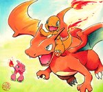 Rating: s
ID: 5433010
Date: 2025-03-14 14:14:05 -0400
Status: active
Score: 21
0bon 2024 3_fingers 3_toes admiring ambiguous_gender charizard charmander charmeleon claws crouching dragon fangs feet feral finger_claws fingers fire flaming_tail flying generation_1_pokemon gradient_background green_eyes group hanko happy hatching_(art) hi_res holding_horn holding_partner horn kemono looking_up looking_up_at_partner marker_(artwork) membrane_(anatomy) membranous_wings mythological_creature mythological_scalie mythology nintendo on_top_of open_mouth pawpads pen_(artwork) pokemon pokemon_(species) scalie shaded sharp_teeth simple_background sitting_on_another stamp tail teeth toe_claws toes traditional_media_(artwork) trio wings post #5433010
