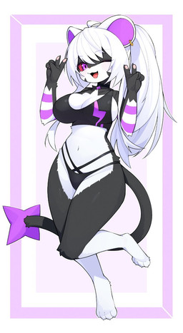 Rating: s
ID: 5671038
Date: 2025-06-27 12:48:23 -0400
Status: active
Score: 46
2025 4_toes anthro barefoot big_breasts breasts clothed clothed_anthro clothed_female clothing cute_fangs devil-vox digital_media_(artwork) double_v_sign fangs feet female female_anthro full-length_portrait generation_4_pokemon gesture hair hand_gesture hi_res kemono long_hair luxray nintendo one_eye_closed pawpads paws pokemon pokemon_(species) portrait solo tail teeth toes v_sign wink post #5671038