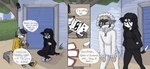Rating: s
ID: 3558863
Date: 2022-09-10 14:14:01 -0400
Status: active
Score: 12
alex_(omega9000) anthro black_body black_eyebrows black_eyes black_fur black_nails black_nose bottomwear breasts bridgette_(thighlordash) building camera canid canine canis card card_game clothing colored_nails comic detailed_background dialogue dipstick_tail domestic_dog duo english_text eyebrow_through_hair eyebrows eyelashes feet female footwear fur gaming gesture grey_body grey_fur grey_hair hair hair_over_eye hand_gesture hand_in_pocket hand_on_leg hat headgear headwear holding_object holding_playing_card hoodie hunting_dog long_hair looking_at_another lost_bet male mammal markings multicolored_body multicolored_fur nails one_eye_obstructed outside pants plant plantigrade playing_card pockets pointing raised_eyebrow sandals shadow sheep_costume shoes short_hair shrub sitting smile speech_bubble tail tail_markings teeth terrier text thighlordash toeless_(marking) topwear translucent translucent_hair tree two_tone_body two_tone_fur walking white_body white_fur wolf yellow_eyes post #3558863