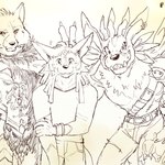 Rating: s
ID: 5518505
Date: 2025-04-20 20:27:22 -0400
Status: active
Score: 101
1:1 5_fingers anthro anthrofied bandai_namco biped blaidd_(elden_ring) bunny_ears_(gesture) canid canine canis claws clothed clothing crossover dahecksajerry digimon digimon_(species) elden_ring fingers fromsoftware fur gesture group hi_res link_(wolf_form) male mammal nintendo the_legend_of_zelda trio weregarurumon wolf post #5518505