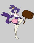 Rating: s
ID: 4803645
Date: 2024-05-24 03:20:27 -0400
Status: active
Score: 35
3_toes accessory animaniacs animaniacs_(2020) anime-aniacs barefoot bottomwear breasts clothing dot_warner eyelashes feet female flower flower_in_hair fur gesture gloves grey_background hair hair_accessory hammer hand_gesture handwear hi_res holding_hammer holding_object holding_tool inkblot long_tail mammal on_one_leg one_eye_closed open_mouth open_smile paws pink_bottomwear pink_clothing pink_eyes pink_skirt plant plantigrade purple_body purple_fur purple_hair simple_background skirt small_breasts smile solo standing tail the_red_son thick_thighs toes tools topwear v_sign warner_brothers white_body white_clothing white_fur white_gloves white_handwear white_topwear wide_hips wink post #4803645