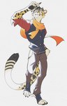 Rating: s
ID: 5558145
Date: 2025-05-08 16:19:56 -0400
Status: active
Score: 15
2025 4_toes absurd_res anonymous_artist anthro cheetah clothed clothing digitigrade eyewear feet felid feline furgonomics glasses hi_res male mammal panzica pawpads scarf solo spats tail toes topwear vest yellow_eyes post #5558145