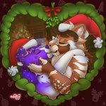 Rating: s
ID: 4500255
Date: 2023-12-28 13:03:39 -0500
Status: active
Score: 3
1:1 absurd_res anthro canid canine canis christmas christmas_clothing christmas_decorations christmas_headwear christmas_lights christmas_ornament christmas_tree clothing collie domestic_dog duo eyewear fangs felid female glasses hat headgear headwear herding_dog hi_res holidays kiss_on_lips kissing kissing_bough love male male/female mammal mistletoe naoto pastoral_dog plant prehistoric_species saber saber-toothed_tiger sabertooth_(anatomy) santa_hat sheepdog star stripes teeth tree post #4500255