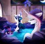 Rating: s
ID: 1128095
Date: 2017-02-04 15:08:15 -0500
Status: active
Score: 36
2017 absurd_res adopted_(lore) bangs bath blood blue_eyes bodily_fluids bubble detailed_background dragon equid equine eyelashes eyes_closed feathered_wings feathers female feral friendship_is_magic frown group hair hasbro hi_res horn hot_spring inside long_hair looking_at_viewer looking_up magic magnaluna male mammal moon multicolored_hair my_little_pony mythological_creature mythological_equine mythological_scalie mythology night open_mouth outside partially_submerged paws princess_celestia_(mlp) princess_luna_(mlp) pseudo_incestuous_voyeur_(lore) purple_eyes rock scalie sibling_(lore) sister_(lore) sisters_(lore) sky smile spike_(mlp) star starry_sky towel twilight_sparkle_(mlp) unicorn voyeur water wet white_hair winged_unicorn wings post #1128095