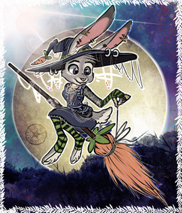 Rating: s
ID: 5621299
Date: 2025-06-04 19:04:37 -0400
Status: active
Score: 27
anthro breasts broom broom_riding buckteeth carrot cleaning_tool clothed clothing costume digital_media_(artwork) disney ear_piercing female food fur grey_body grey_fur halloween halloween_costume hat headgear headwear hi_res holidays judy_hopps lagomorph legwear leporid mammal moon night pattern_clothing pattern_legwear paws piercing plant purple_eyes purple_sky rabbit sagelonestar scut_tail semi-anthro short_tail sky solo striped_clothing striped_legwear stripes tail teeth tying_rope vegetable witch_hat zootopia post #5621299