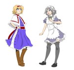 Rating: s
ID: 1524121
Date: 2018-04-23 20:14:01 -0400
Status: active
Score: 11
2015 alice_margatroid angry blonde_hair blue_eyes breasts clothed clothing comic dress duo female footwear grey_hair hair human human_only maid_uniform mammal not_furry open_mouth ribbons sakuya_izayoi shoes simple_background standing thatweirdguyjosh touhou uniform white_background post #1524121