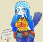 Rating: s
ID: 2111177
Date: 2020-01-09 15:09:43 -0500
Status: active
Score: 24
anthro anthrofied basketgardevoir belt belt_pouch big_breasts blue_eyes blue_hair blush bottomwear breaking_the_rules breasts celeste_(basketgardevoir) clothed clothing female freckles generation_5_pokemon hair mammal nintendo oshawott pokemon pokemon_(species) pokemorph safety_vest shirt shorts sign simple_background smile solo text tool_belt topwear unprofessional_behavior vest post #2111177