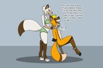 Rating: s
ID: 5581700
Date: 2025-05-18 15:44:47 -0400
Status: active
Score: 7
2018 black_markings black_nose blonde_hair breasts brown_markings canid canine canis chair colored countershade_fur countershading dialogue dipstick_tail duct_tape duct_tape_gag dune_(fox0808) duo english_text female fox fox0808 fur furniture gag gender_transformation gloves_(marking) hair kauko_(andrewneo) leg_markings legs_together male mammal markings narrowed_eyes nude on_chair open_mouth orange_body simple_background sitting sitting_on_chair smile socks_(marking) species_transformation standing suit_transformation tail tail_markings tan_body tan_countershading tan_markings tape tape_gag text tied_to_chair transformation white_markings wolf post #5581700