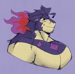 Rating: s
ID: 4846263
Date: 2024-06-11 21:29:53 -0400
Status: active
Score: 20
2024 anthro black_eyes bust_portrait castrodour closed_smile colored_fire countershade_neck countershade_torso countershading digital_drawing_(artwork) digital_media_(artwork) eyebrows facial_hair fire generation_8_pokemon hair half-closed_eyes hi_res hisuian_form hisuian_typhlosion ignis_(castrodour) looking_at_viewer male mouth_closed narrowed_eyes nintendo nipples pecs piercing pokemon pokemon_(species) portrait purple_background purple_ears purple_eyebrows purple_facial_hair purple_fire purple_hair purple_neck purple_sideburns regional_form_(pokemon) sideburns simple_background smile smiling_at_viewer solo tan_arms tan_chest tan_face tan_neck tan_nipples thick_eyebrows post #4846263