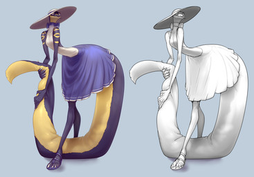 2015 anthro big_tail clothed clothing cornflakes_(character) derek_hetrick female hat hi_res holding_tail long_tail reptile scalie sea_snake simple_background small_waist snake solo thick_tail
Rating: Safe
Score: 4
User: BooruHitomi
Date: April 19, 2018 2015 anthro big_tail clothed clothing cornflakes_(character) derek_hetrick female hat hi_res holding_tail long_tail reptile scalie sea_snake simple_background small_waist snake solo thick_tail
Rating: Safe
Score: 4
User: BooruHitomi
Date: April 19, 2018