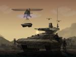 Rating: s
ID: 2015769
Date: 2019-10-07 15:50:39 -0400
Status: active
Score: 17
aircraft airlift ak12 aleone armor army assault_rifle bmpt camo canid canine canis city desert detailed_background driver dusk dust group gun headgear helicopter helmet ifv jackal mammal marine mi26 military ranged_weapon rifle ruins sand sitting soldier trooper urban vehicle warrior weapon post #2015769