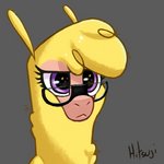 Rating: s
ID: 2436860
Date: 2020-10-06 08:05:52 -0400
Status: active
Score: 29
1:1 alpaca camelid eyelashes eyewear female feral frown fur grey_background hi_res hitsuji mammal paprika_paca_(tfh) purple_eyes serious serious_face simple_background solo them's_fightin'_herds wool_(fur) post #2436860