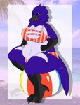 Rating: s
ID: 5366728
Date: 2025-02-11 17:04:18 -0500
Status: active
Score: 5
absurd_res anthro avian ball beach_ball belly bikini bikini_bottom bikini_top bird breasts clothing corvid corvus_(genus) crow feathers feet female fuzz_(fuznud) hi_res inflatable looking_at_viewer nala_elephant navel non-mammal_breasts one_eye_closed oscine overweight overweight_anthro overweight_female palm_tree passerine plant raven sitting sitting_on_ball solo swimwear tail tail_feathers talons thick_thighs toes tree two-piece_swimsuit wide_hips wink winking_at_viewer post #5366728