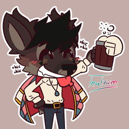 Rating: s
ID: 5653038
Date: 2025-06-19 09:05:53 -0400
Status: active
Score: 1
1:1 alcohol anthro antlers arcissus beverage cervine chibi clothing deer drunk elk facial_tattoo fancy_clothing gem ghibli hi_res hiccup_(sound) horn jacket jewelry kemono male male/male mammal nonbinary_(lore) oversized_clothing solo substance_intoxication tattoo tealram tongue tongue_out topwear post #5653038
