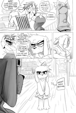 Rating: s
ID: 5677776
Date: 2025-06-30 14:17:24 -0400
Status: pending
Score: 5
2025 4_panel_comic accessory angry anthro biped black_eyes black_nose black_text book bookshelf bow_ribbon canid canine canis ceiling chair closed_smile clothed clothing comic crossed_arms daughter_(lore) desk dialogue directional_arrow domestic_dog door door_handle doorknob dress ellipsis english_text exclamation_point eyebrows eyelashes eyewear father_(lore) father_and_child_(lore) father_and_daughter_(lore) female fingers floor floppy_ears fluffy fluffy_tail fur furniture glasses group hair hair_accessory hair_bow hair_ribbon happy hi_res husband_and_wife looking_at_another looking_back male mammal married_couple monochrome mother_(lore) mother_and_child_(lore) mother_and_daughter_(lore) mouth_closed on_chair open_door parent_(lore) parent_and_child_(lore) parent_and_daughter_(lore) question_mark ribbons sharp_teeth shirt sitting sitting_on_chair smile speech_bubble standing table tail talking_to_another teeth text tongue topwear trio turning_around wall_(structure) white_sclera wood wood_floor yarharcannon post #5677776