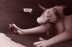 Rating: s
ID: 2533653
Date: 2020-12-18 17:27:36 -0500
Status: active
Score: 32
2020 5_fingers 5_toes ambiguous_focus ambiguous_gender barefoot biped black_text brown_background brown_claws brown_ears brown_hair brown_markings brown_pawpads canid canine cave cheek_tuft chest_tuft claws cloak clothed clothing comic dark dialogue digital_drawing_(artwork) digital_media_(artwork) duo ear_tuft english_text faceless_ambiguous faceless_character faceless_human facial_markings facial_tuft fangs feet feral feral_focus fingers fluffy fluffy_chest fur fur_markings fur_tuft grey_body grey_fur grin hair half-closed_eyes head_markings head_tuft hi_res hindpaw human hybrid inside larger_ambiguous larger_feral lemondeer light lighting looking_at_another looking_down lying male mammal markings monochrome monster mordecai_(lemondeer) multicolored_body multicolored_fur narrowed_eyes neck_tuft noah_(downthehatch) nude on_front on_ground outstretched_arm pawpads paws quadruped raised_paw rear_view sepia short_hair side_view simple_background sitting size_difference smaller_ambiguous smaller_human smile smirk snout snow solo_focus speech_bubble teeth text three-quarter_view toes tuft whiskers white_body white_fur post #2533653