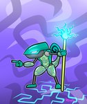 Rating: s
ID: 5549619
Date: 2025-05-04 22:35:33 -0400
Status: active
Score: 0
abstract_background ambiguous_gender ancient android animal_humanoid armor bright_eyes bright_light chameleon chameleon_humanoid color_contrast colored creation cybernetics cyborg digital_drawing_(artwork) digital_media_(artwork) digital_painting_(artwork) electricity emptylog_(character) energy energy_weapon fantasy fantasy_weapon futuristic futuristic_armor gesture glistening glowing glowing_eyes green_armor green_body hand_gesture hi_res high_tech humanoid line_art lizard lizard_humanoid machine neon_lights painting_(artwork) peludo pointing powerful purple_background reptile reptile_humanoid robot robotic roboticized scalie scalie_humanoid science_fiction simple_background solo staff standing stick stylized technology translucent translucent_body warrior post #5549619