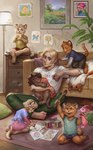Rating: s
ID: 4670034
Date: 2024-03-20 17:54:26 -0400
Status: active
Score: 111
2021 3_toes 4_fingers 5_fingers 5_toes anthro babysitter barefoot black_bottomwear black_clothing black_pants blonde_hair blue_bottomwear blue_clothing blue_eyes blue_shirt blue_shorts blue_topwear borealan bottomwear brown_body brown_fur brown_hair cabinet child claws closed_smile clothed clothed_anthro clothed_female clothed_human clothed_male clothing cover_art cuddling cutlery dark_body dark_fur digital_media_(artwork) drawing drawing_(object) drawing_in_a_drawing dress dresser eating english_text feet felid female finger_claws fingernails fingers floor fully_clothed fully_clothed_anthro fully_clothed_female fully_clothed_human fully_clothed_male fur furniture green_bottomwear green_clothing green_eyes green_pants group hair happy hi_res holding_object holding_pencil holding_plushie holding_spoon human inside kitchen_utensils kneeling kneeling_on_ground lamp levelviolet lion male mammal mouth_closed nails open_mouth open_smile orange_body orange_fur orange_hair paint pale_skin pantherine pants paper patch_(fabric) patched_clothing pawpads paws pencil_(object) picture_frame pillow pink_clothing pink_dress pinwheel_(snekguy) plant plushie red_bottomwear red_clothing red_dress red_shorts rug shirt short_hair shorts signature sitting sitting_on_ground smile snekguy sofa spoon tail tan_body tan_fur teal_clothing teal_shirt teal_topwear text text_on_clothing text_on_shirt text_on_topwear tired toddler toe_claws toenails toes tools topwear wall_(structure) white_clothing white_shirt white_topwear wooden_spoon yellow_clothing yellow_eyes yellow_shirt yellow_topwear young young_anthro young_female young_male post #4670034