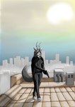 Rating: s
ID: 4396334
Date: 2023-11-05 16:32:28 -0500
Status: active
Score: 4
absurd_res accessory anthro armor bulletproof_vest canid canine canis city clothed clothing day detailed_background female fur gun hi_res holding_gun holding_object holding_ranged_weapon holding_weapon leila_dashira_west mammal outside pandora's_war paws ranged_weapon rooftop rope sissy_(pandora's_war) solo tactical_gear tail tem_deker tuft walking weapon wolf post #4396334