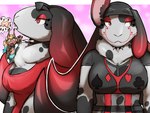 Rating: s
ID: 5539317
Date: 2025-04-30 10:31:06 -0400
Status: active
Score: 9
absurd_res alternative_fashion anthro aroused aroused_by_another benedetta_versus black_body black_fur black_hair blonde_hair bodily_fluids choker clothing dewlap_(anatomy) drooling duo ears_down ears_up felid feline female female/female fishnet_clothing fishnet_topwear fluffyyutyrannus fur goth hair hi_res irina_kozlova jewelry lagomorph leporid long_ears looking_at_another looking_at_partner lynx makeup mammal multicolored_body necklace pivoted_ears rabbit saliva spiked_choker spots suit_symbol the_art_class thought_bubble topwear white_body white_fur post #5539317