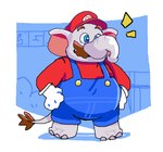 Rating: s
ID: 5650804
Date: 2025-06-18 11:01:06 -0400
Status: pending
Score: 2
2023 anthro blue_clothing blue_eyes blue_overalls brown_eyebrows brown_facial_hair brown_mustache clothing digital_media_(artwork) elephant elephant_mario elephantid eyebrows facial_hair feet gloves handwear male mammal mario mario_bros mustache nintendo open_mouth overalls overweight overweight_anthro overweight_male pawplants proboscidean proboscis_(anatomy) red_clothing red_shirt red_topwear shirt solo super_mario_bros_wonder tail teeth topwear trunk_(anatomy) white_clothing white_gloves white_handwear post #5650804