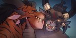 Rating: s
ID: 4603527
Date: 2024-02-16 15:40:11 -0500
Status: active
Score: 30
2:1 charr duo face_lick felid female guild_wars horn kissing licking looking_at_another looking_at_partner mammal one_eye_closed open_mouth smile teallinum tongue tongue_out post #4603527