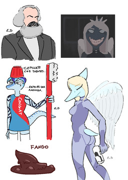Rating: s
ID: 4459306
Date: 2023-12-07 21:18:14 -0500
Status: active
Score: 15
5_fingers anthro arm_tattoo baryonyx beard blonde_hair blue_body blue_hair blue_scales bone_frill breasts brush butt cavemanon_studios clothing colored cosplay creepy_grin creepypasta crossover crossover_cosplay dinosaur elijah_d73877 eyes_closed facial_hair facial_tattoo fang_(gvh) feathered_wings feathers female fingers frill_(anatomy) goodbye_volcano_high grey_eyes grey_hair group gun hair halter_top handgun hat headgear headwear holding_gun holding_handgun holding_object holding_pistol holding_ranged_weapon holding_weapon human karl_marx long_tail male mammal metroid multicolored_hair narrowed_eyes nick_(gvh) nintendo oversized_object pistol politics prehistoric_species pterodactylus pterosaur ranged_weapon real_world reptile samantha_(snoot_game) samus_aran scales scalie short_tail simple_background sketch_page skinsuit snoot_game snout spanish_text spiked_hairband spiked_tail spikes spikes_(anatomy) spinosaurid tail tattoo text theropod tight_clothing toothbrush toothy_grin two_tone_hair weapon wings zero_suit post #4459306