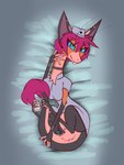 Rating: s
ID: 3692041
Date: 2022-11-15 02:19:52 -0500
Status: active
Score: 43
2022 3:4 alternate_species anthro bedding bedding_background billie_corneja breasts brown_body clothed clothing crotch_tuft curvy_figure dakimakura dakimakura_design digital_media_(artwork) eye_through_hair feet female general-irrelevant hair hat headgear headwear heart_(marking) hi_res high-angle_view holding_object holding_pill_bottle hourglass_figure looking_at_viewer lying mammal markings nurse_clothing nurse_hat nurse_headwear on_back out-of-placers pink_hair prehensile_feet shirt short_hair small_waist smile solo tail tail_tuft toes topwear translucent translucent_hair tuft wide_hips yinglet post #3692041