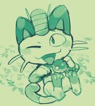 Rating: s
ID: 5593994
Date: 2025-05-23 23:45:57 -0400
Status: active
Score: 3
2024 ambiguous_gender anthro blush blush_lines blush_stickers claws coin generation_1_pokemon grass hi_res leaf looking_at_viewer lying masshiro meowth monochrome nintendo on_back one_eye_closed pawpads plant pokeball pokemon pokemon_(species) smile solo whiskers wink post #5593994