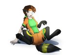 Rating: s
ID: 5575050
Date: 2025-05-15 19:45:55 -0400
Status: active
Score: 15
2016 4:3 ambiguous_form anthro black_pawpads bottomwear breasts brown_hair clothed clothing colored eeveelution female fingers fur fur_growth generation_2_pokemon green_clothing green_shirt green_topwear growth hair human leg_markings legs_up lina_(swack16) looking_at_self mammal markings mid_transformation nintendo open_mouth orange_clothing pawpads paws pointy_ears pokemon pokemon_(species) ponytail shirt shorts simple_background sitting sitting_on_ground solo species_transformation spread_legs spreading sweatband t-shirt tail tail_markings tomek1000 topwear torn_clothing transformation umbreon wardrobe_malfunction white_background wide_eyed yellow_markings post #5575050