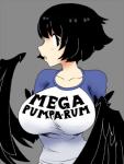 Rating: s
ID: 1497802
Date: 2018-03-29 14:11:12 -0400
Status: active
Score: 131
animal_humanoid avian avian_humanoid big_breasts bird black_body black_eyes black_feathers black_hair blush breasts cibastion clothing corvid corvus_(genus) crow dark_souls english_text european_mythology eyelashes feathered_wings feathers female fromsoftware greek_mythology grey_background hair harpy huge_breasts humanoid light_body light_skin looking_at_viewer mega_milk meme mythological_avian mythological_creature mythology open_mouth oscine pale_skin passerine pickle-pee shirt simple_background solo text text_on_clothing text_on_shirt text_on_topwear topwear winged_arms winged_humanoid wings post #1497802