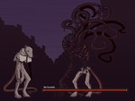 Rating: s
ID: 5202977
Date: 2024-11-24 16:35:28 -0500
Status: active
Score: 113
2024 4:3 4_fingers anthro beady_eyes biped black_body black_sclera claws digital_media_(artwork) digitigrade duo emaciated english_text featureless_crotch finger_claws fingers fur gameplay_mechanics grey_body grey_fur gui health_bar hi_res hybrid male mammal monster murid murine paws pupils rat red_pupils reggie_(whygena) rib_cage rodent shaded slit_pupils tail tentacle_creature tentacles text whiskers whygena post #5202977