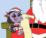 Rating: s
ID: 5609915
Date: 2025-05-30 17:47:14 -0400
Status: active
Score: 15
aged_down anthro arachnid arthropod bell_bow black_hair chair child christmas christmas_clothing christmas_headwear clothed clothing duo empty_eyes female fullhero furniture gloves hair handwear hat headgear headwear holding_object holding_paper holidays male muffet multi_arm multi_limb on_lap on_throne open_mouth paper red_clothing santa_claus santa_hat sitting spider throne undertale undertale_(series) young young_anthro young_female post #5609915
