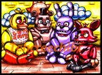 Rating: s
ID: 5593705
Date: 2025-05-23 20:48:21 -0400
Status: active
Score: 2
2015 2_toes 3_toes animatronic anthro artist_name avian beak_closed bear bib_only bird black_border black_bow_tie black_eyebrows black_nose black_top_hat blue_eyes bonnie_(fnaf) border bottomwear bow_tie bow_tie_only brown_body brown_bottomwear brown_clothing brown_pants canid canine chica_(fnaf) chicken claws closed_beak clothing colored english_description english_text eye_patch eyebrows eyewear feet female female_anthro fingers five_nights_at_freddy's floor fox foxy_(fnaf) freddy_(fnaf) galliform gallus_(genus) glowing glowing_eyes group inside lagomorph leporid light lighting looking_at_another machine male male_anthro mammal marker_(artwork) mostly_nude mouth_closed multicolored_body no_eyebrows open_mouth pants phasianid pink_eyes purple_body rabbit red_body red_bow_tie red_eyes robot scottgames shaded sharp_teeth sitting sitting_on_ground talons teeth tehcreechibi text thick_eyebrows toe_claws toes torn_bottomwear torn_clothing torn_pants traditional_media_(artwork) two_tone_body wall_(structure) whisker_spots white_bib white_claws wood wood_floor yellow_body yellow_eyes post #5593705
