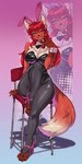 Rating: s
ID: 5646562
Date: 2025-06-16 15:33:25 -0400
Status: active
Score: 6
1:2 2025 4_toes 5_fingers anthro biped blue_eyes bottomwear canid canine claws clothed clothed_anthro clothed_female clothing countershade_fur countershade_torso countershading digital_media_(artwork) feet female finger_claws fingers footwear fox front_view fully_clothed fully_clothed_anthro fully_clothed_female fur hair handpaw heterochromia hi_res looking_at_viewer mammal neck_tuft open_mouth open_smile pawpads paws purplelemons red_body red_eyes red_fur red_hair red_tail shoes simple_background sitting smile solo tail teeth toe_claws toes tongue topwear tuft post #5646562